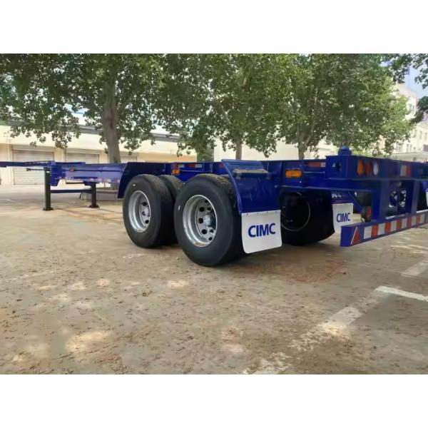 CIMC 2 Axles Skeleton Semi Trailer Perfect Solution For B2B Transportation Needs