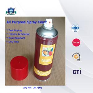 Quality All Multi Purpose Spray Paint , Colorful Acrylic Spray Paint 400ml for sale
