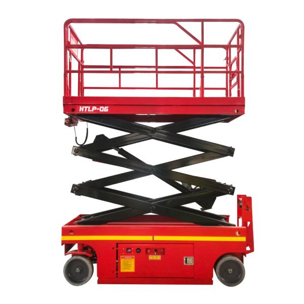 Scaffolding Hydraulic Scissor Work Platform 6m Self Propelled Aerial Platform