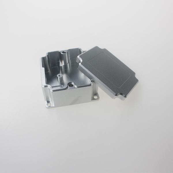 Anodizing Silver CNC Aluminum Enclosure Powder Coating Length 0.5-3m