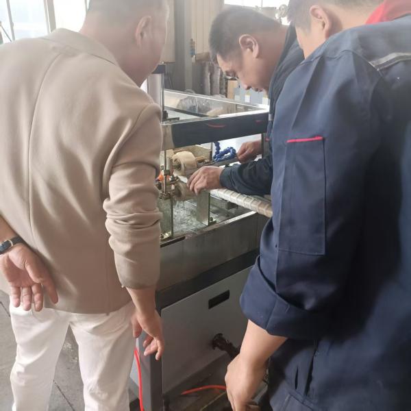 ABB Frequency Inverter Single Wall Corrugated Pipe Machine for 12-50mm Produced Diameter