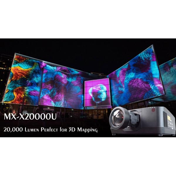 20000 Lumen 3D Mapping Projector Outdoor Projection Remote Control Projection Mapping Equipment
