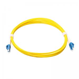Quality SM LC To LC Multimode Fiber Patch Cable Cord Duplex With 1.6mm 2.0mm 3.0mm for sale