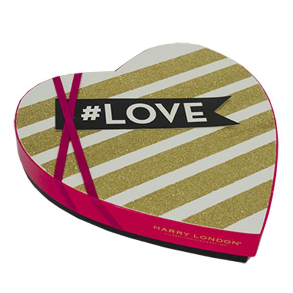 Glossy Food Gift Box Packaging Double Sided Printed With Clear Window