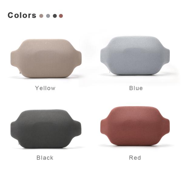 Anti Skid Rectangle Memory Foam Lumbar Cushion For Back Pain Relief
