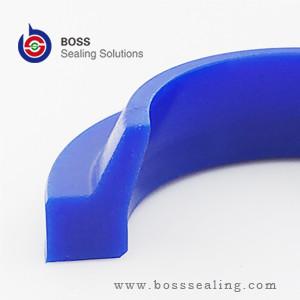 PU shaft wiper seal for hydraulic cylinders blue green rubber dust seal J wiper DH dust seal LBH seal