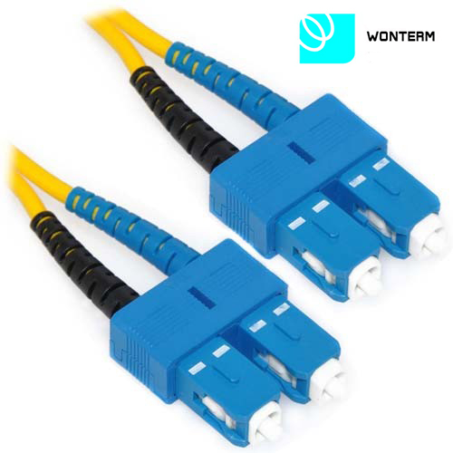 Multimode Fiber Optic Cabling Fiber Patch Cables OM3 LC-SC-DX ROHS