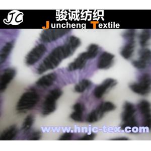 border print fabric leopard animal printed fabric velboa for sofa upholstery