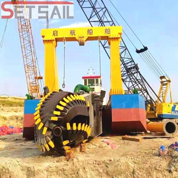 15 Meter Maximum Dredging Depth Hydrocyclone Cutter Suction Sand Dredger for River