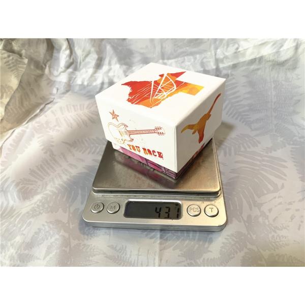 Rectangular Food Cosmetics White Folding Packaging Box With General Printing Logo