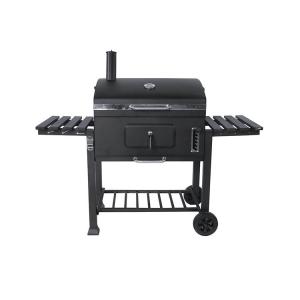 Charcoal Grill Outdoor With Side Tables Grate In Grate System Charcoal Grills Outdoor Cooking Grills Outdoor Cooking