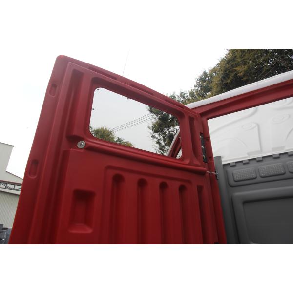 Public WC Portable Container Toilet , Mobile Prefab Plastic Camping Toilet