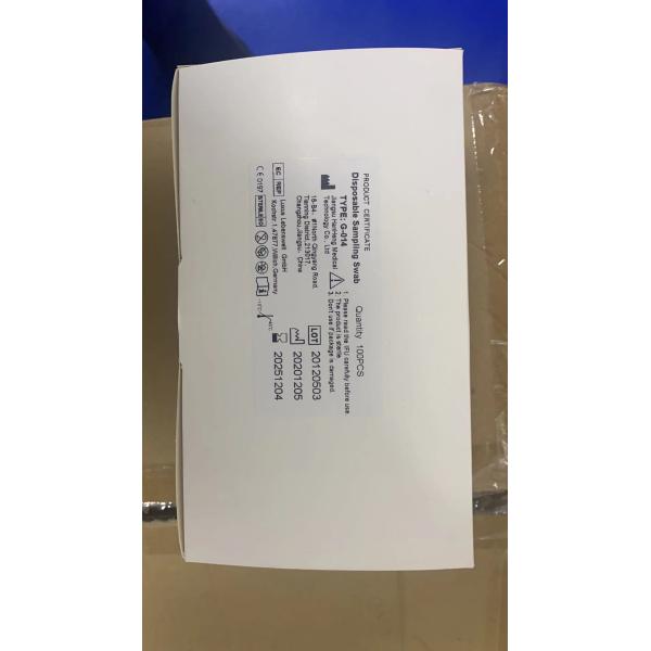 EN149 150MM Throat Test PCR Strep Throat Swab Individual Packing