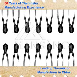 Quality Analog Type Precision NTC Thermistor With Resistance Range 0.5KΩ-2000KΩ And Thermal Time Constant ≤10S for sale