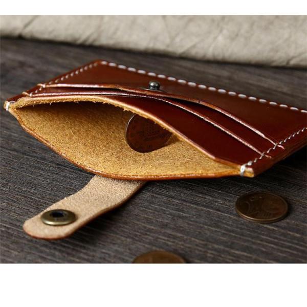 Genuine Leather Double-Layer Card Box for Credit Cards Automatic Ejection and Low MOQ