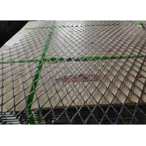 Galvanizing Aluminium Expanded Metal Mesh Width 0.5m-2.5m
