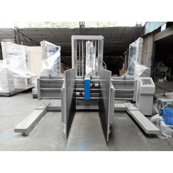 500kg PLC Control Packaging Testing Equipment , ASTM D6055 Package Clamping Testing Machine
