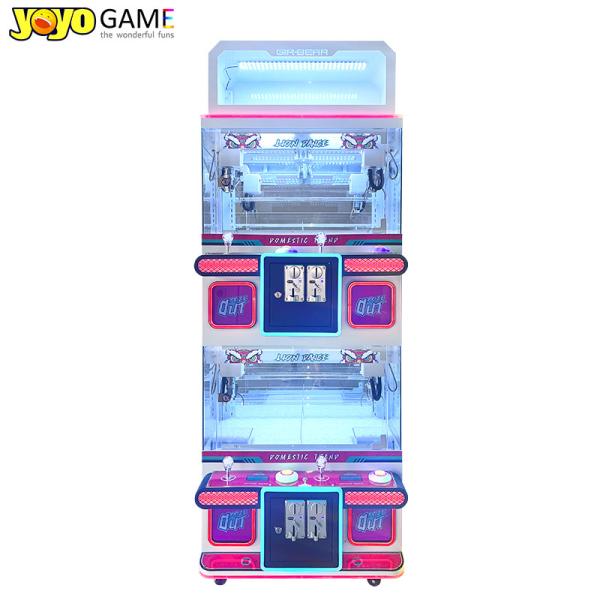 4 Players Doll Crane Machine Pink Gift Doll Claw Machine Coin Operated Crane Claw Machine For Sale