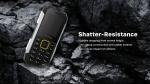 Waterproof Unlocked GSM Mobile Phones Shockproof 2.0 Inch Screen For Senior Old