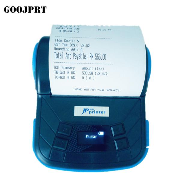 Multi Colors Bluetooth Thermal Printer , Portable Wireless Printer With Display MTP-3A
