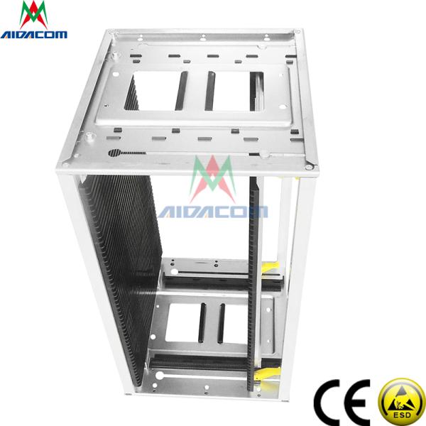 Static Dissipative 80 Degree 563mm Height SMT Magazine Rack