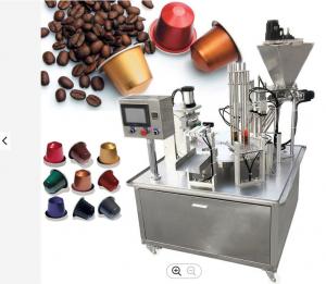 Quality JS 20CC Rotary Cup Filling Sealing Machine Coffee Powder Filling for sale
