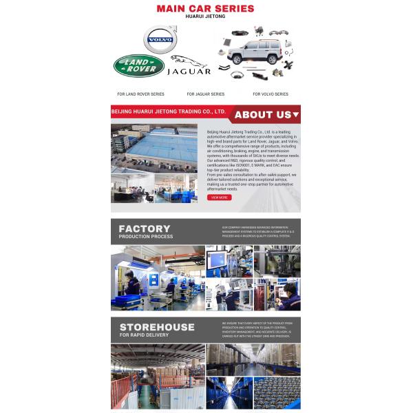 Left right front panel support bracket for Jaguar Lower beam support OE T4A4082 Water tank frame bracket