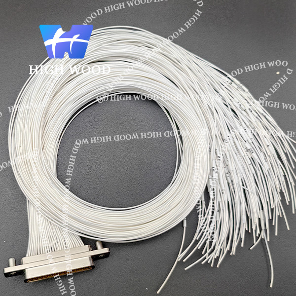 J30J SERIES MICRO-D Connectors, J30J-100ZKL L=500 , J30J Series Twisted Pin Micro Rectangular Electrical Connector
