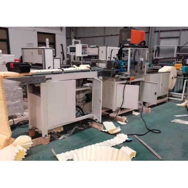 Automatic Pu Air Filter Rotary Pleating Machine With Gluing PLPG-350