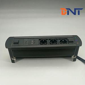 Quality Intelligent modular design automatic flip up conference table socket box for sale