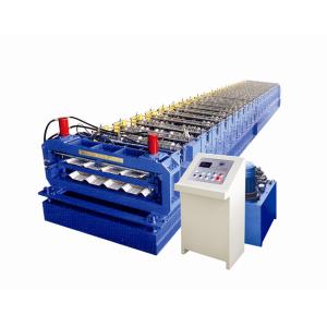 0.6mm Double Layer Roofing Sheet Roll Forming Machine