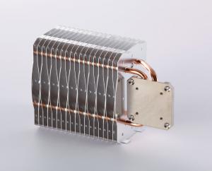 China Automatic Tube Forming Machining Copper Pipe Heat Sink Aluminum Fin Copper CPU Heatsink on sale
