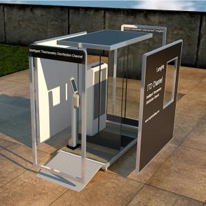 Temperature Measurement Face Recognition Disinfection Channel