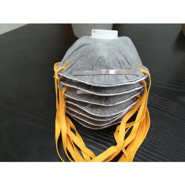 Professional Disposable Valved Dust Mask High Bacteria Filtration Efficiency