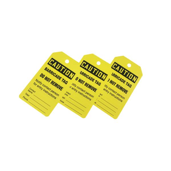 Plastic Safety Tag The Ultimate Solution for Long Lasting Safety Tag