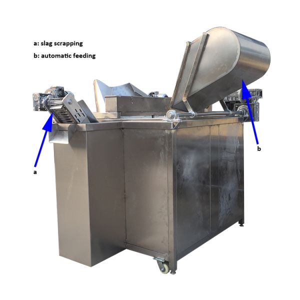 Automatic Temperature Control System Peanuts Frying Machine with De-oil Function