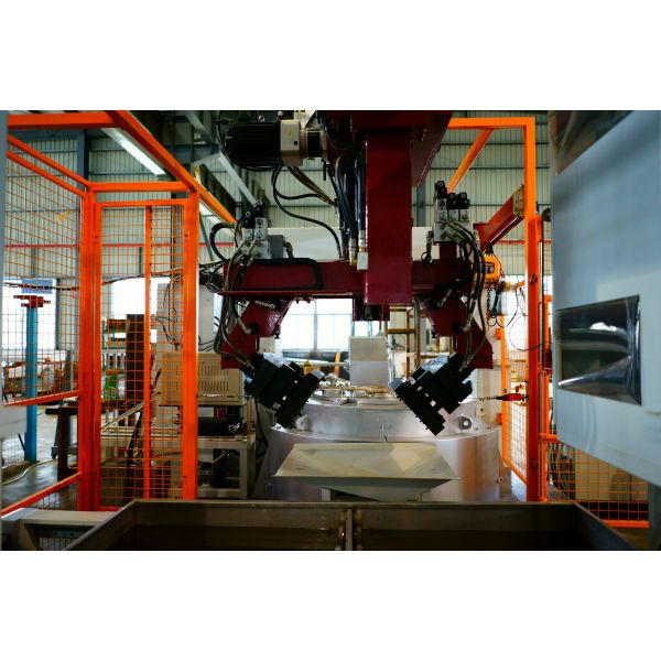 Complete Casting Production Line Brass Water Meter Die Casting Machine