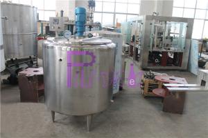 Quality Auto Fruit Juice Processing Equipment 200L Solid Sugar Melting Pot Double Layer for sale