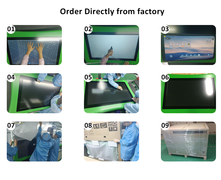 43 Inch 4K Resolution Interactive Touch Table with Quad-core Proces