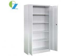 Quality White Office Furniture Steel Stationery Cupboard For File Document Storage for sale