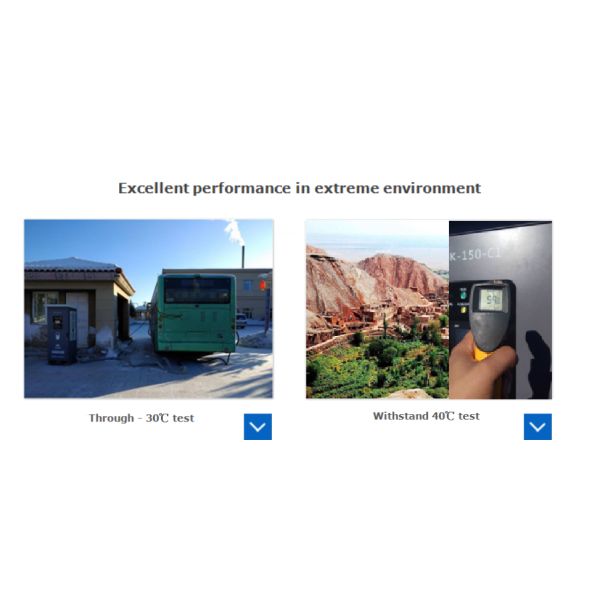 High Efficiency EV DC Charging Station 90kW Stable Car Charging Stations