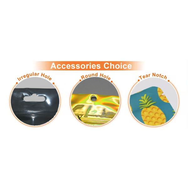 Custom Printed Stand Up Zipper Pouches for Food Packaging MOQ 1000pcs