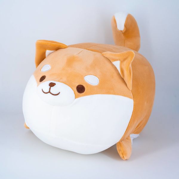 polyester Filling Corgi Dog Plush Stuffed Pillow Shiba Inu Akita Stuffed Toy For Gifts