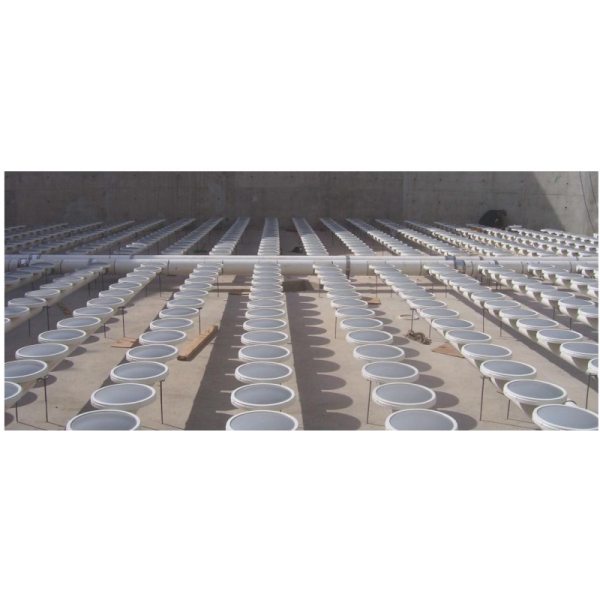 High Durability Disc Type Diffuser 2mm Membrane Thickness For Efficient Aeration