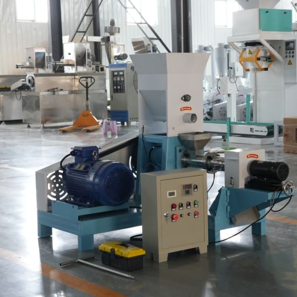 Mini Animal Feed Floating Fish Feed Pellet Machine Extruded