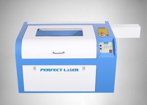 China 40W CO2 Laser Engraving Machine , Mini Laser Engraver For Plastic Rubber Paper on sale