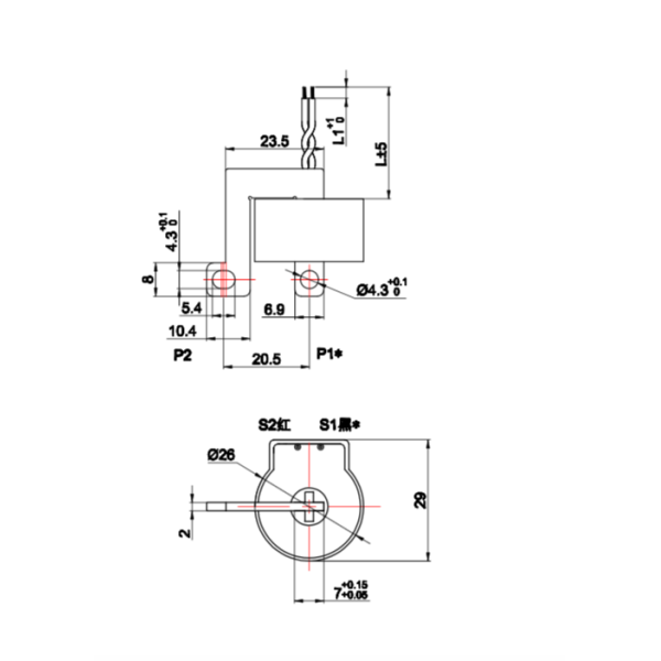 Single Phase 0.2 Class Mini U Type Busbar Transformer with Blue Out Case