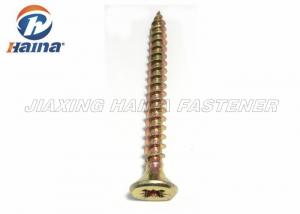Quality DIN7505 Particle board Type Z Countersunk Head Chipboard Screw for sale