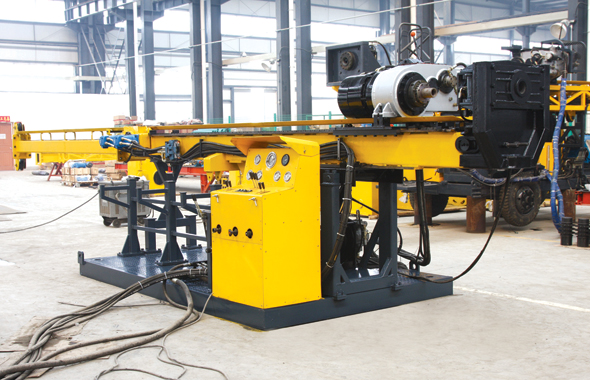HYDX -4 145kw Crawler Type Plaform Type Core Drilling Rig