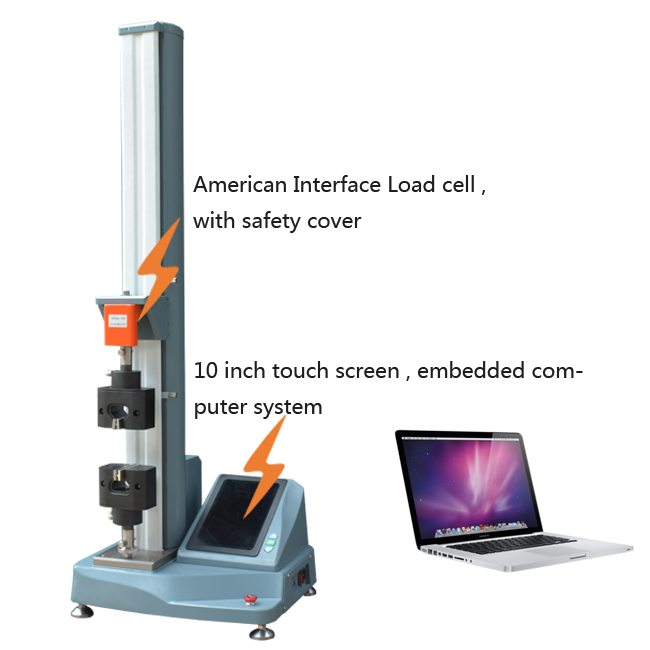High Accuracy Tensile / Compression Testing Machine Speed 0.01~3000mm Per Minute